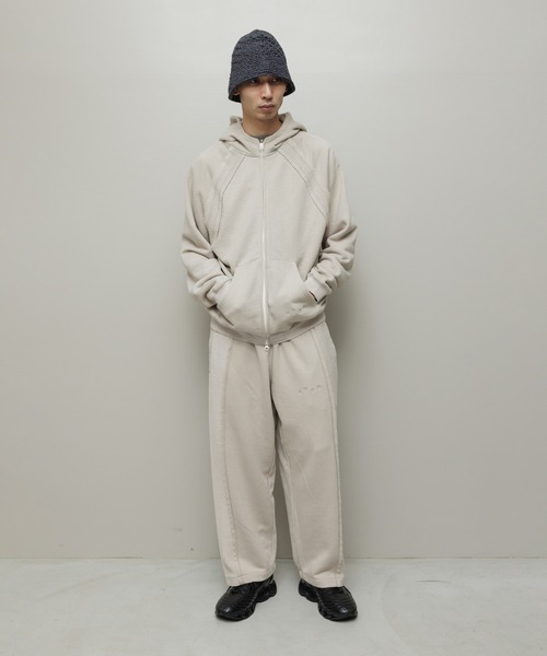 BAL（バル）の「BAL / BIKE ATHLETIC POLY COTTON SWEAT PANT（スウェットパンツ・メンズ・オリーブ/ブラック/ベージュ・1/3/2）」の2枚目の写真