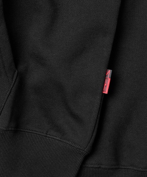 YESEYESEE(イエスアイシー)の「Y.E.S Snail Logo Zip-up Hoodie(パーカー・メンズ・ブラック/ダークブラウン・XL/L/M/S)」の8枚目の写真