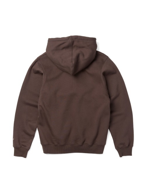 YESEYESEE(イエスアイシー)の「Y.E.S Snail Logo Zip-up Hoodie(パーカー・メンズ・ブラック/ダークブラウン・XL/L/M/S)」の12枚目の写真