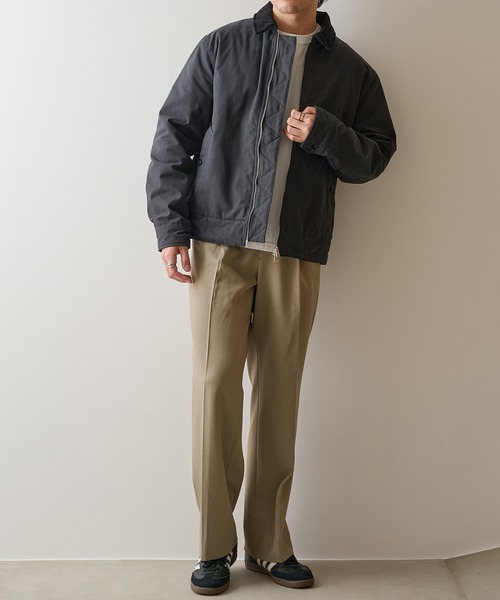 FRED PERRY(フレッドペリー)の「【FRED PERRY】COTTON CABAN JACKET J8535/カバンジャケット(その他アウター・メンズ・ブラック/ダークグリーン・S/XL/L/M)」の6枚目の写真