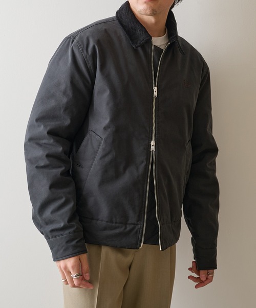 FRED PERRY(フレッドペリー)の「【FRED PERRY】COTTON CABAN JACKET J8535/カバンジャケット(その他アウター・メンズ・ブラック/ダークグリーン・S/XL/L/M)」の5枚目の写真