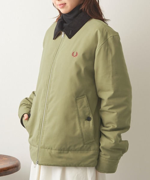 FRED PERRY(フレッドペリー)の「【FRED PERRY】COTTON CABAN JACKET J8535/カバンジャケット(その他アウター・メンズ・ブラック/ダークグリーン・S/XL/L/M)」の17枚目の写真