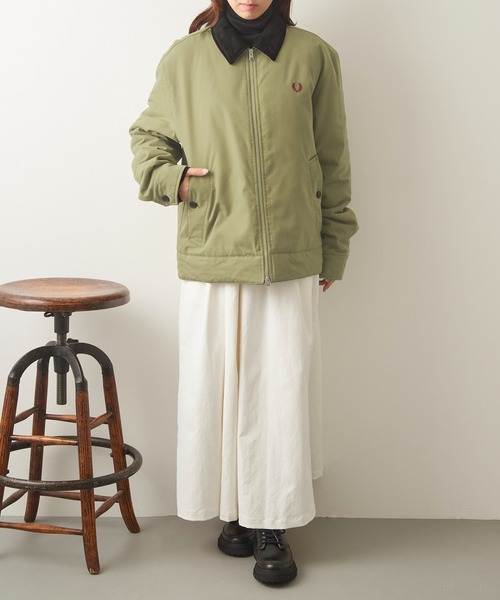 FRED PERRY(フレッドペリー)の「【FRED PERRY】COTTON CABAN JACKET J8535/カバンジャケット(その他アウター・メンズ・ブラック/ダークグリーン・S/XL/L/M)」の22枚目の写真