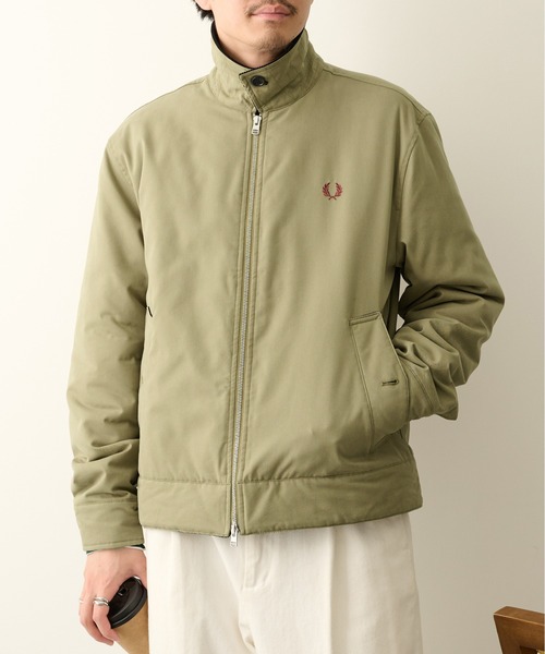 FRED PERRY(フレッドペリー)の「【FRED PERRY】COTTON CABAN JACKET J8535/カバンジャケット(その他アウター・メンズ・ブラック/ダークグリーン・S/XL/L/M)」の16枚目の写真