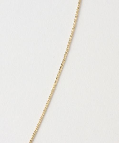 green label relaxing(グリーンレーベルリラクシング)の「KC メタルクロスバーMDL/ネックレス◆(ネックレス・レディース・ゴールド・FREE)」の3枚目の写真