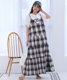 インドコットン ティアード切替 アソート キャミワンピース【THE CRAFT CREW PRODUCTS】