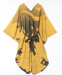 カヤ（カヤ）の「【カヤ】花墨ワンピース（ワンピース）」