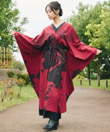 カヤ（カヤ）の「【カヤ】花墨ワンピース（ワンピース）」