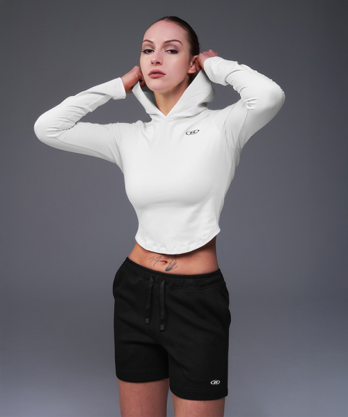 BORN TO WIN（ボーントゥウィン）の「W B-SOFT EASY HOODIE [IVORY]（パーカー・レディース・その他・1/2/3）」の4枚目の写真