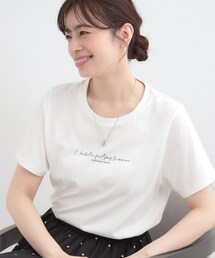 SHOO・LA・RUE | 【綿100%/プチプラ/S-LL】きれいめスタイルにも合わせやすい 大人のプリントTシャツ(Tシャツ/カットソー)