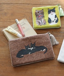 Creer（クレエ）の「〈Atelier KOTETSU/アトリエ コテツ〉クッション ポーチ Lサイズ（ポーチ）」