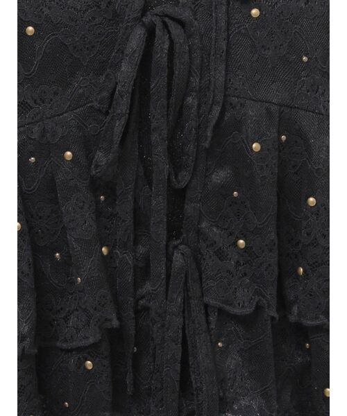 EVRIS（エヴリス）の「スタッズレースリボンシャツ（シャツ/ブラウス・レディース・アイボリー/ブラック・FREE）」の18枚目の写真