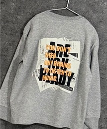 SHISKY（シスキー）の「バックプリント オーバーサイズ ロンT（116-00）（Tシャツ/カットソー）」