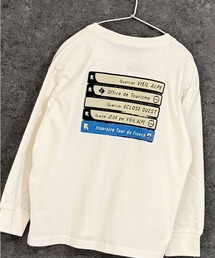 SHISKY（シスキー）の「バックプリント オーバーサイズ ロンT（116-00）（Tシャツ/カットソー）」