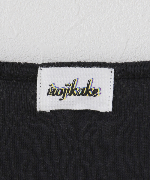 irojikake(イロジカケ)の「irojikake/イロジカケ HEART WARM CARDIGAN(カーディガン/ボレロ・レディース・ブラック/グレー・SMALL)」の4枚目の写真
