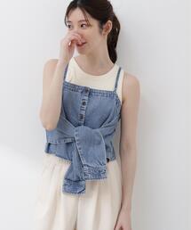 PROPORTION BODY DRESSING（プロポーションボディドレッシング）の「＜ａ＞シャツビスチェ / 1216119406（キャミソール）」