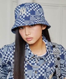 Lafayette | エムエルビー【MLB】- ニューヨーク・ヤンキース バケットハット【New York Yankees CHECKER BUCKET HAT 3AHTCC12N】(ハット)