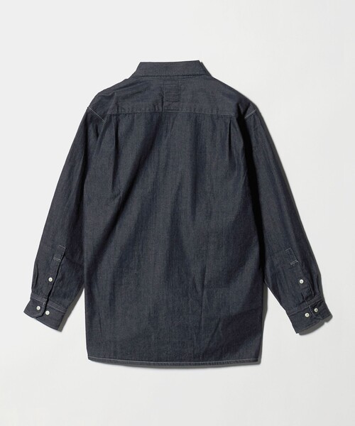 UNITED ARROWS（ユナイテッドアローズ）の「＜KURO＞DENIM SHIRT/デニム シャツ（カーディガン/ボレロ・メンズ・ネイビー・S/M/L）」の2枚目の写真