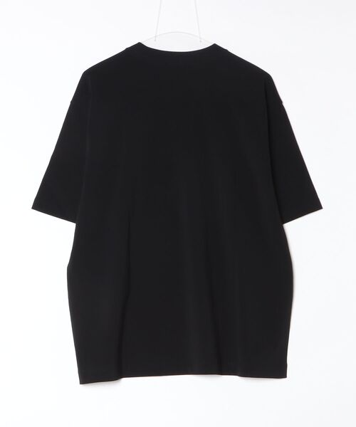 ATON(エイトン)の「【ATON】 FRESCA PLATE LOOSE FIT T-SHIRT(Tシャツ/カットソー・メンズ・ブラック・4)」の2枚目の写真