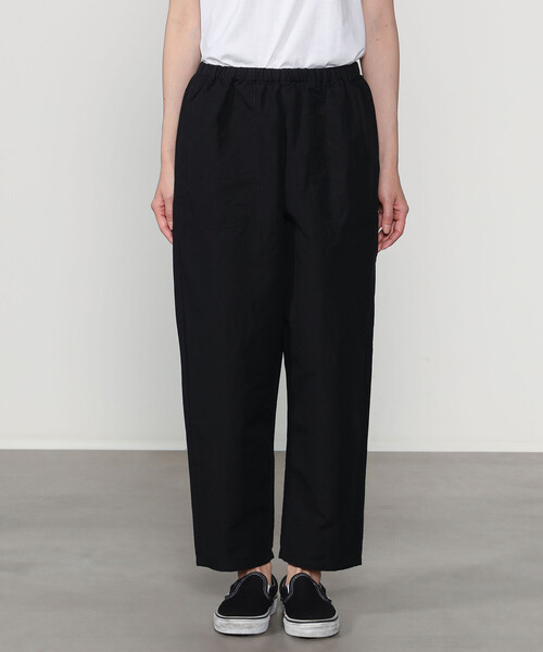 DANTON（ダントン）の「DANTON | コットンリネン イージーパンツ WOMEN（その他パンツ・レディース・ブラック/グレー系その他/アイボリー/オリーブ・36）」の9枚目の写真