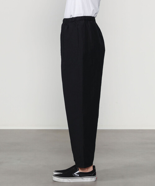 DANTON（ダントン）の「DANTON | コットンリネン イージーパンツ WOMEN（その他パンツ・レディース・ブラック/グレー系その他/アイボリー/オリーブ・36）」の8枚目の写真