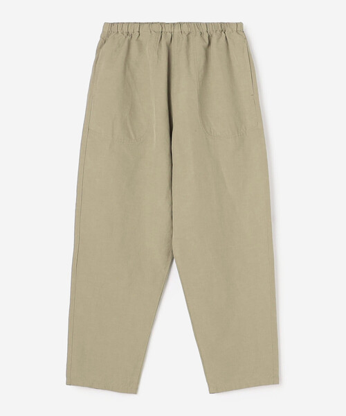 DANTON（ダントン）の「DANTON | コットンリネン イージーパンツ WOMEN（その他パンツ・レディース・ブラック/グレー系その他/アイボリー/オリーブ・36）」の18枚目の写真