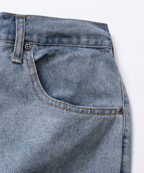 JOHN'S CLOSET(ジョンズクローゼット)の「【13】リジットデニム/ウォッシュ加工 ワイドショーツ/ジョーツ(デニムパンツ・メンズ・ネイビー/インディゴブルー/グレー/ブルー/ブラック・SMALL/MEDIUM/LARGE)」の18枚目の写真