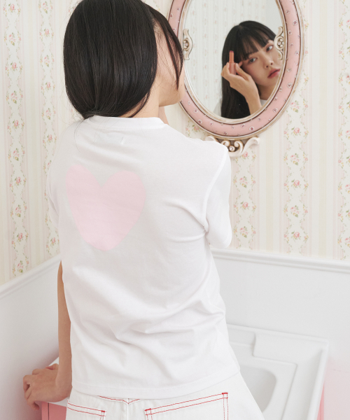 LOTSYOU(ロッツユー)の「lotsyou_I MET YOU Tee White(Tシャツ/カットソー・レディース・その他・ONESIZE)」の2枚目の写真