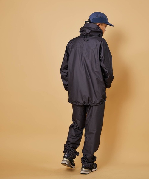 TRAIL BUM(トレイルバム)の「WALKER SHELL JACKET/ ウォーカーシェル ジャケット(ナイロンジャケット・メンズ・ブラック系/イエロー系/ネイビー系/ブルーグリーン/イエロー系その他2・LARGE/MEDIUM/SMALL/X-LARGE)」の13枚目の写真