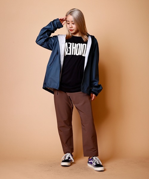 TRAIL BUM(トレイルバム)の「WALKER SHELL JACKET/ ウォーカーシェル ジャケット(ナイロンジャケット・メンズ・ブラック系/イエロー系/ネイビー系/ブルーグリーン/イエロー系その他2・LARGE/MEDIUM/SMALL/X-LARGE)」の16枚目の写真