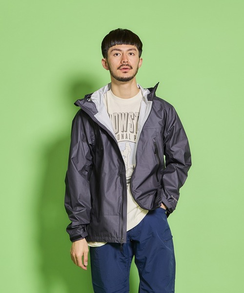 TRAIL BUM(トレイルバム)の「WALKER SHELL JACKET/ ウォーカーシェル ジャケット(ナイロンジャケット・メンズ・ブラック系/イエロー系/ネイビー系/ブルーグリーン/イエロー系その他2・LARGE/MEDIUM/SMALL/X-LARGE)」の17枚目の写真