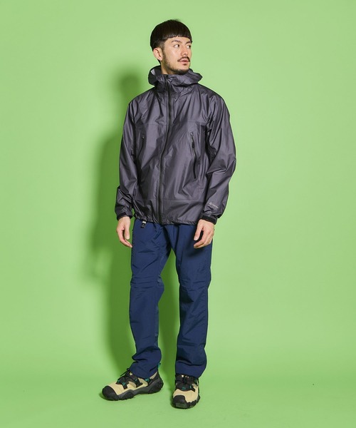 TRAIL BUM(トレイルバム)の「WALKER SHELL JACKET/ ウォーカーシェル ジャケット(ナイロンジャケット・メンズ・ブラック系/イエロー系/ネイビー系/ブルーグリーン/イエロー系その他2・LARGE/MEDIUM/SMALL/X-LARGE)」の18枚目の写真