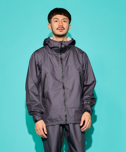 TRAIL BUM(トレイルバム)の「WALKER SHELL JACKET/ ウォーカーシェル ジャケット(ナイロンジャケット・メンズ・ブラック系/イエロー系/ネイビー系/ブルーグリーン/イエロー系その他2・LARGE/MEDIUM/SMALL/X-LARGE)」の7枚目の写真