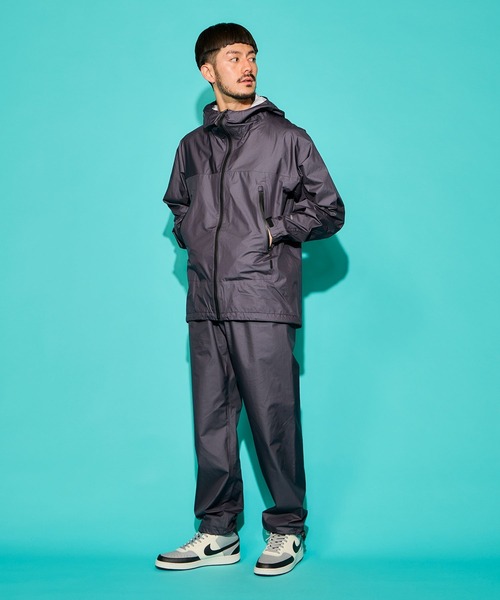 TRAIL BUM(トレイルバム)の「WALKER SHELL JACKET/ ウォーカーシェル ジャケット(ナイロンジャケット・メンズ・ブラック系/イエロー系/ネイビー系/ブルーグリーン/イエロー系その他2・LARGE/MEDIUM/SMALL/X-LARGE)」の9枚目の写真