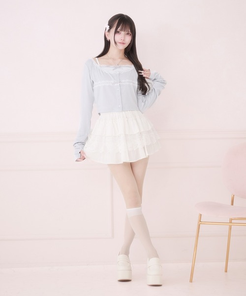 Pal elfy(パルエルフィー)の「バレエコアアンサンブルトップス(アンサンブル・レディース・ピンク/ブルー系その他/ブラック・フリー)」の19枚目の写真