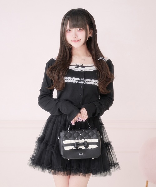 Pal elfy(パルエルフィー)の「バレエコアアンサンブルトップス(アンサンブル・レディース・ピンク/ブルー系その他/ブラック・フリー)」の10枚目の写真