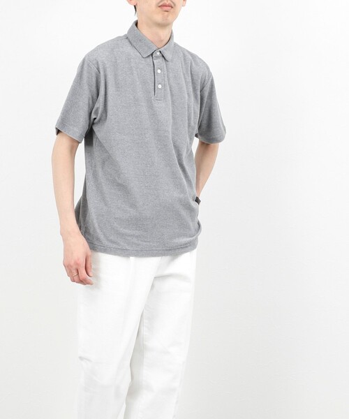 NOLLEY’S（ノーリーズ）の「《セットアップ対応》パイルポロシャツ 26SS（ポロシャツ・メンズ・ネイビー/ブルー/グレー・S/M/L/XL）」の8枚目の写真