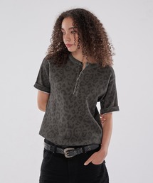 WISH FOR EVER(�E�B�b�V���t�H�[�G�o�[)��ASSORT DRAW CODE HENRY NECK THERMAL T-SHIRT / �A�\�[�g�h���[�R�[�h�w�����[�l�b�N�T�[�}��T�V���c(T�V���c/�J�b�g�\�[)