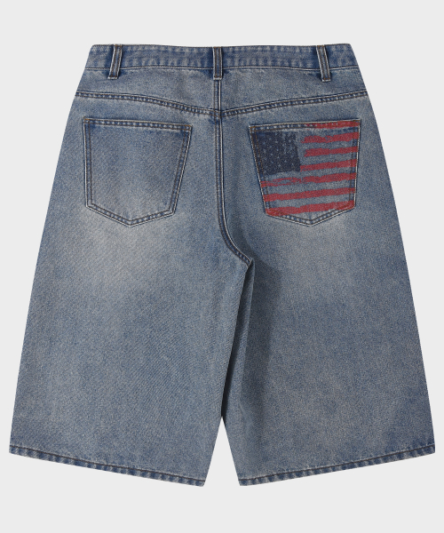JEEP(ジープ)の「USAポケットグラフィックデニムバミューダパンツ(JR5DPU802LI)(その他パンツ・レディース・その他・26/28/30/32/34)」の6枚目の写真