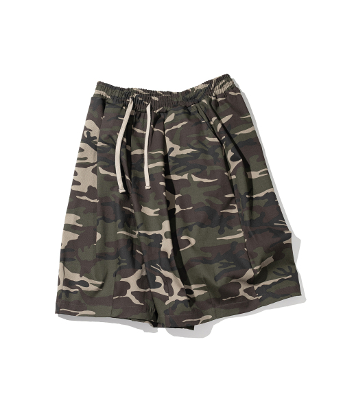 MASSNOUN（マスノウン）の「ディフェンスカモバermudaワイドショートパンツMSSSP001-CM（その他パンツ・レディース・その他・MEDIUM/LARGE）」の18枚目の写真
