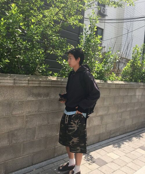 MASSNOUN（マスノウン）の「ディフェンスカモバermudaワイドショートパンツMSSSP001-CM（その他パンツ・レディース・その他・MEDIUM/LARGE）」の7枚目の写真