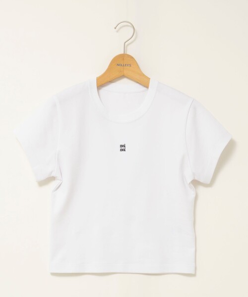 NOLLEY’S（ノーリーズ）の「【nolnol/ノルノル】ウォッシャブルクルーネックTee（Tシャツ/カットソー・レディース・ネイビー/ブラウン/ホワイト・38）」の17枚目の写真