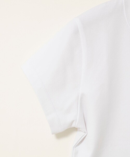 NOLLEY’S（ノーリーズ）の「【nolnol/ノルノル】ウォッシャブルクルーネックTee（Tシャツ/カットソー・レディース・ネイビー/ブラウン/ホワイト・38）」の19枚目の写真