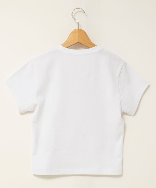 NOLLEY’S（ノーリーズ）の「【nolnol/ノルノル】ウォッシャブルクルーネックTee（Tシャツ/カットソー・レディース・ネイビー/ブラウン/ホワイト・38）」の18枚目の写真