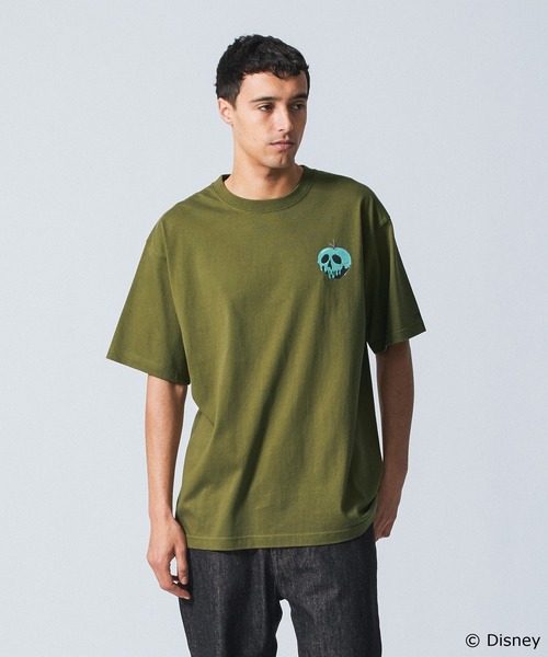 Disney(ディズニー)の「Snow White / Green Apple S/S TEE(Tシャツ/カットソー・メンズ・グリーン/ホワイト/ブラック・L/M/XL)」の3枚目の写真