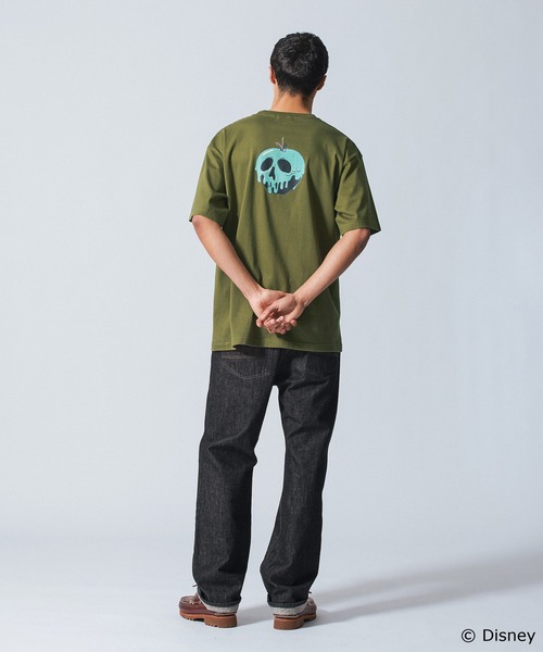 Disney(ディズニー)の「Snow White / Green Apple S/S TEE(Tシャツ/カットソー・メンズ・グリーン/ホワイト/ブラック・L/M/XL)」の7枚目の写真