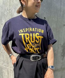 Rie Miller（リエミラー）の「【GULFCOAST SPORTSWEAR/ガルフ コースト スポーツウェア】別注プリントＴシャツ（Tシャツ/カットソー）」
