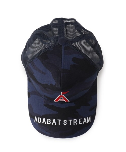 ADABAT STREAM（アダバットストリーム）の「迷彩メッシュキャップ（キャップ・メンズ・ブラック/ネイビー・00）」の11枚目の写真