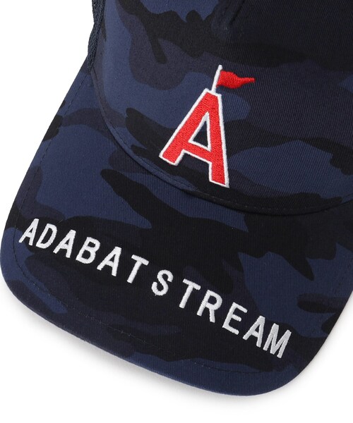 ADABAT STREAM（アダバットストリーム）の「迷彩メッシュキャップ（キャップ・メンズ・ブラック/ネイビー・00）」の13枚目の写真