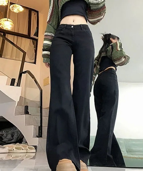 REBALANCE(リバランス)の「フレアデニムパンツ(デニムパンツ・レディース・B/A・MEDIUM/SMALL/LARGE)」の3枚目の写真